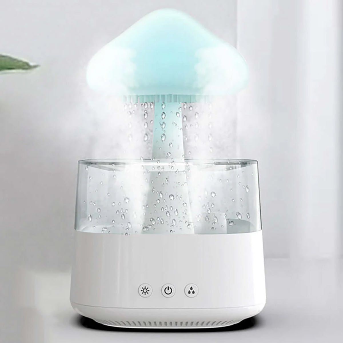 Umidificator cu aromaterapie, Naimeed D6059, Alb, 164x261x164mm