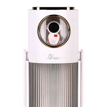 Umidificator cu aromaterapie pentru camera copiilor, Naimeed D6068, Alb, 90x230x75mm