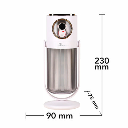 Umidificator cu aromaterapie pentru camera copiilor, Naimeed D6068, Alb, 90x230x75mm