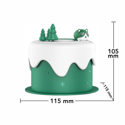 Umidificator cu aromaterapie pentru copii, Naimeed D6070, Verde,115x105x115mm