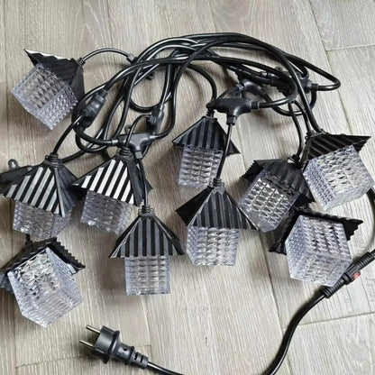 Ghirlanda luminoasa, decorativa, interconectabila, Naimeed D6076, 5m, 10 Becuri LED, Multicolor