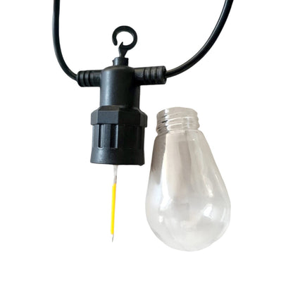 Ghirlanda luminoasa, decorativa, interconectabila, Naimeed D6082, 5m, 10 Becuri LED, Lumina Multicolor