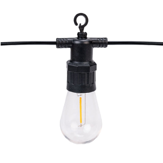 Ghirlanda luminoasa, solara, decorativa, interconectabila, Naimeed D6078, 5m, 10 Becuri LED, Lumina Alb Rece