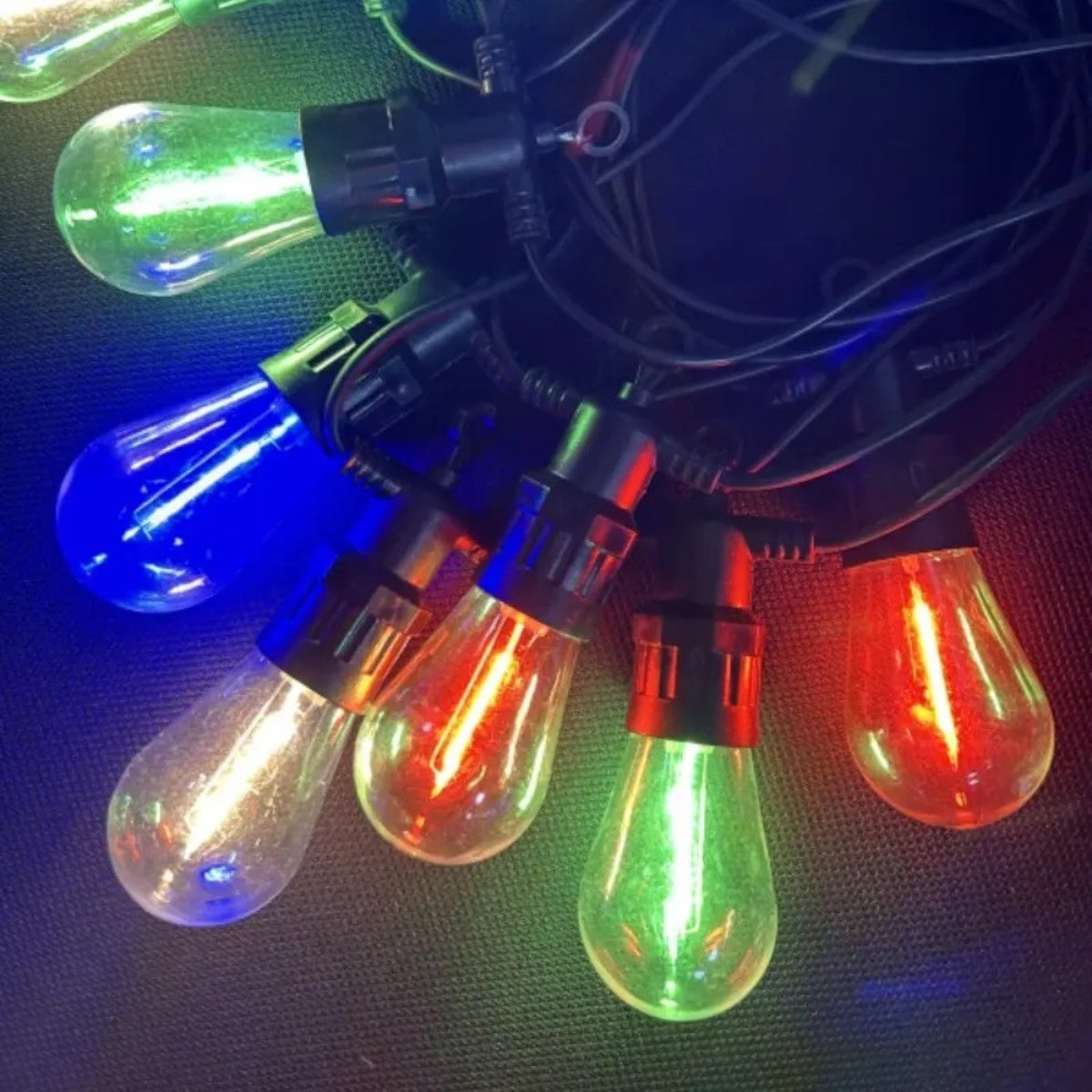 Ghirlanda luminoasa, decorativa, interconectabila, Naimeed D6082, 5m, 10 Becuri LED, Lumina Multicolor