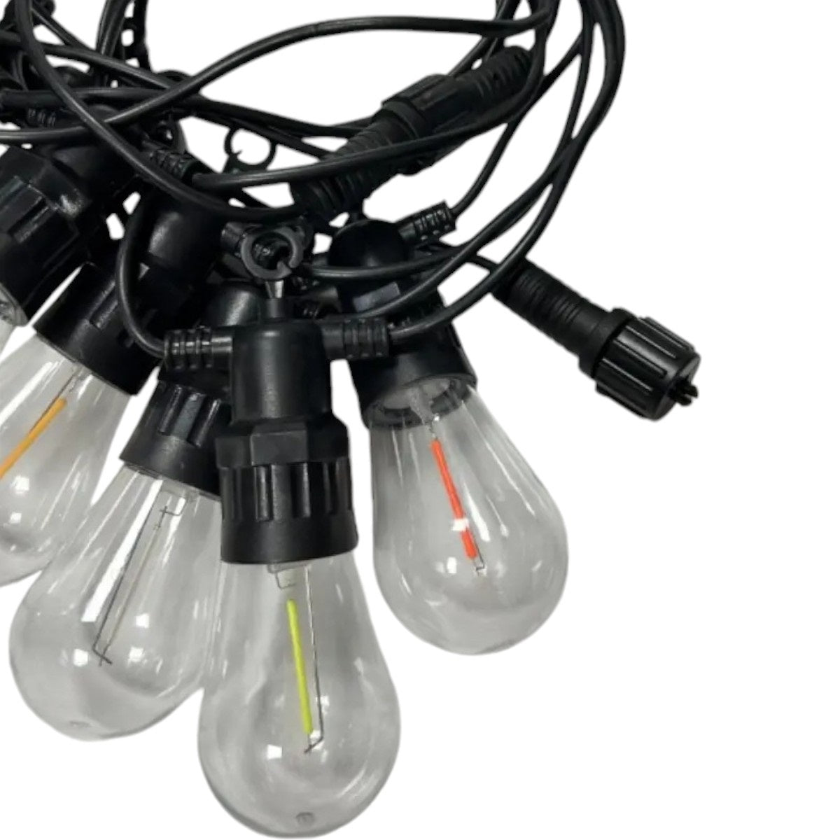 Ghirlanda luminoasa, solara, decorativa, interconectabila, Naimeed D6079, 5m, 10 Becuri LED, Lumina Multicolor