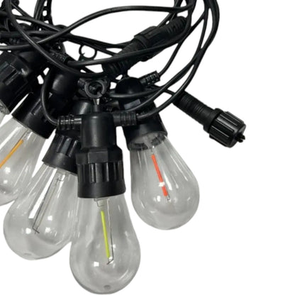 Ghirlanda luminoasa, solara, decorativa, interconectabila, Naimeed D6079, 5m, 10 Becuri LED, Lumina Multicolor
