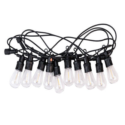 Ghirlanda luminoasa, decorativa, interconectabila, Naimeed D6080, 5m, 10 Becuri LED, Lumina Alb Cald