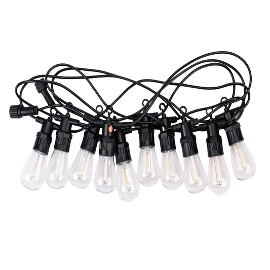Ghirlanda luminoasa, decorativa, interconectabila, Naimeed D6080, 5m, 10 Becuri LED, Lumina Alb Cald