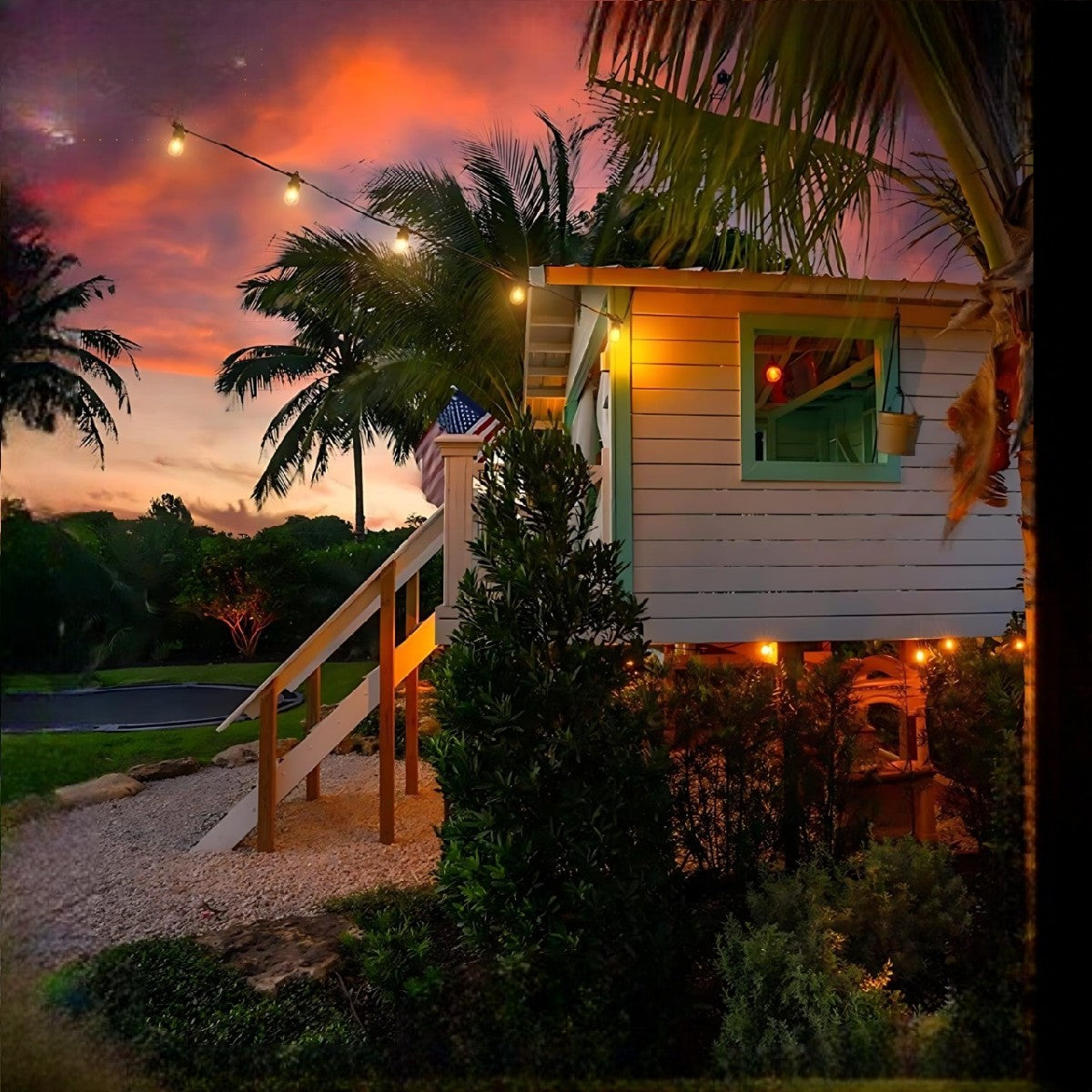 Ghirlanda luminoasa, decorativa, interconectabila, Naimeed D6128, 5m, 10 Becuri LED, Lumina Multicolor