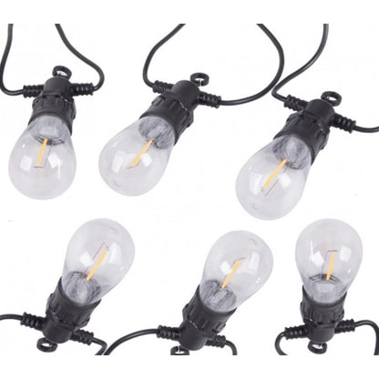Ghirlanda luminoasa, decorativa, interconectabila, Naimeed D6081, 5m, 10 Becuri LED, Lumina Alb Rece