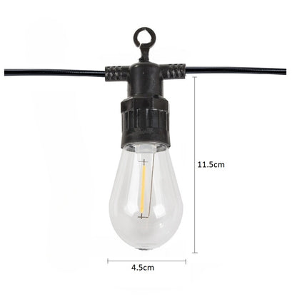 Ghirlanda luminoasa, decorativa, interconectabila, Naimeed D6081, 5m, 10 Becuri LED, Lumina Alb Rece