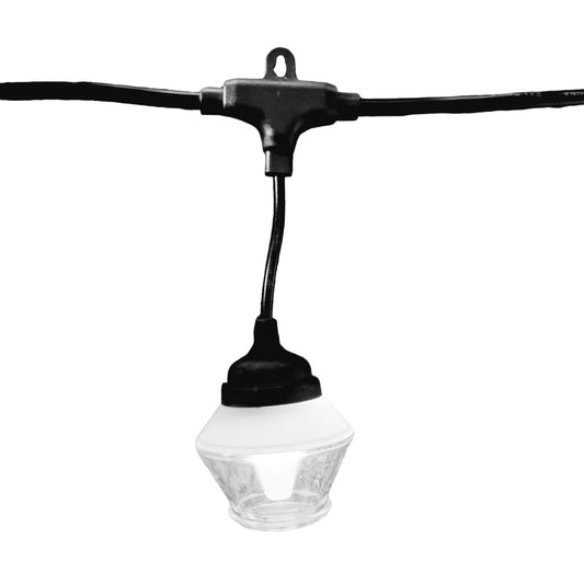 Ghirlanda luminoasa, solara, decorativa, interconectabila, Naimeed D6088, 5m, 10 Becuri LED, Lumina Multicolor