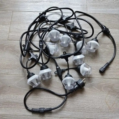 Ghirlanda luminoasa, decorativa, interconectabila, Naimeed D6090, 5m, 10 Becuri LED, Lumina Multicolor