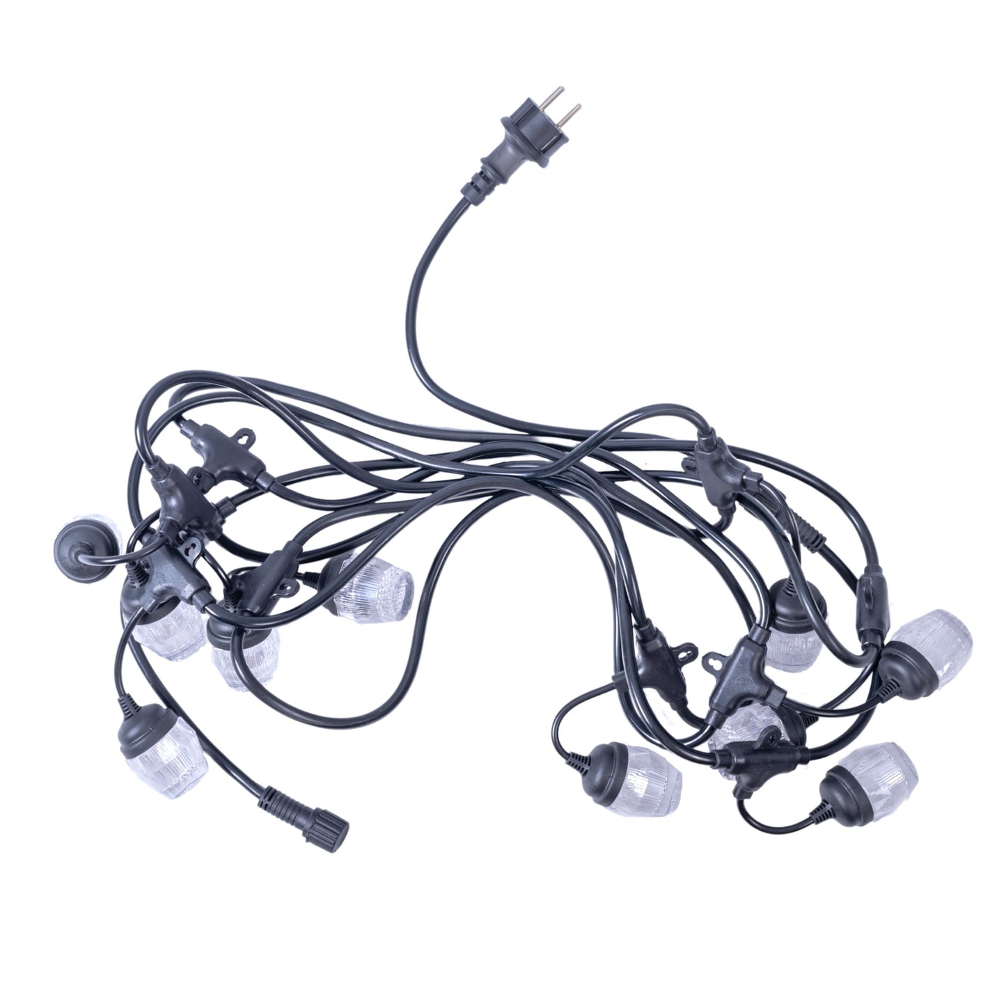 Ghirlanda luminoasa, decorativa, interconectabila, Naimeed D6097, 5m, 10 Becuri LED, Lumina Alb Cald