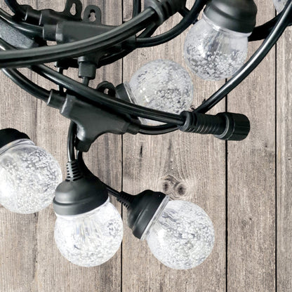 Ghirlanda luminoasa, decorativa, interconectabila, Naimeed D6101, 5m, 10 Becuri LED, Lumina Alb Cald