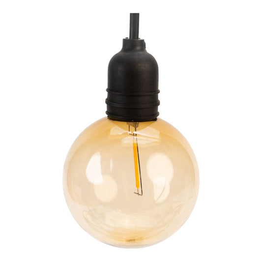 Ghirlanda luminoasa, solara, decorativa, interconectabila, Naimeed D6103, 5m, 10 Becuri LED, Lumina Alb Cald