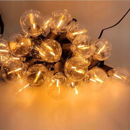 Ghirlanda luminoasa, decorativa, interconectabila, Naimeed D6104, 5m, 10 Becuri LED, Lumina Alb Cald