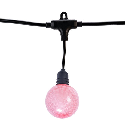 Ghirlanda luminoasa, solara, decorativa, interconectabila, Naimeed D6106, 5m, 10 Becuri LED, Lumina Multicolor