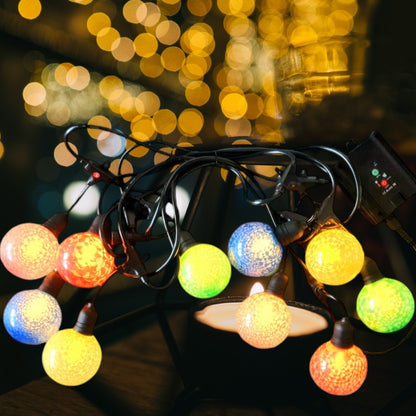 Ghirlanda luminoasa, solara, decorativa, interconectabila, Naimeed D6106, 5m, 10 Becuri LED, Lumina Multicolor