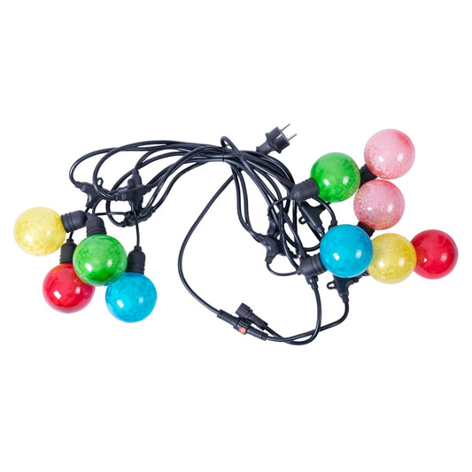 Ghirlanda luminoasa, decorativa, interconectabila, Naimeed D6107, 5m, 10 Becuri LED, Lumina Calda