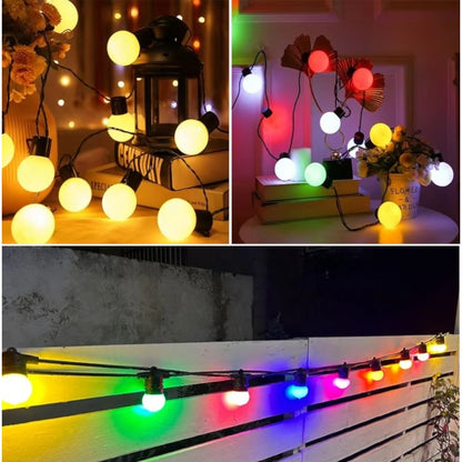 Ghirlanda luminoasa, solara, decorativa, interconectabila, Naimeed D6109, 5m, 10 Becuri LED, Lumina Multicolor