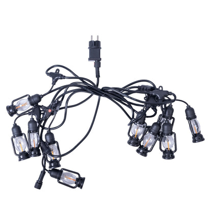 Ghirlanda luminoasa, decorativa, interconectabila, Naimeed D6113, 5m, 10 Becuri LED, Lumina Alb Cald