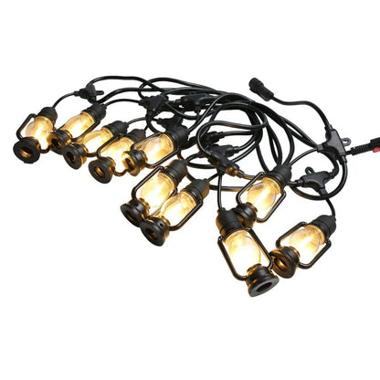 Ghirlanda luminoasa, decorativa, interconectabila, Naimeed D6113, 5m, 10 Becuri LED, Lumina Alb Cald