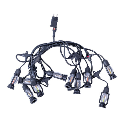 Ghirlanda luminoasa, decorativa, interconectabila, Naimeed D6114, 5m, 10 Becuri LED, Lumina Multicolor