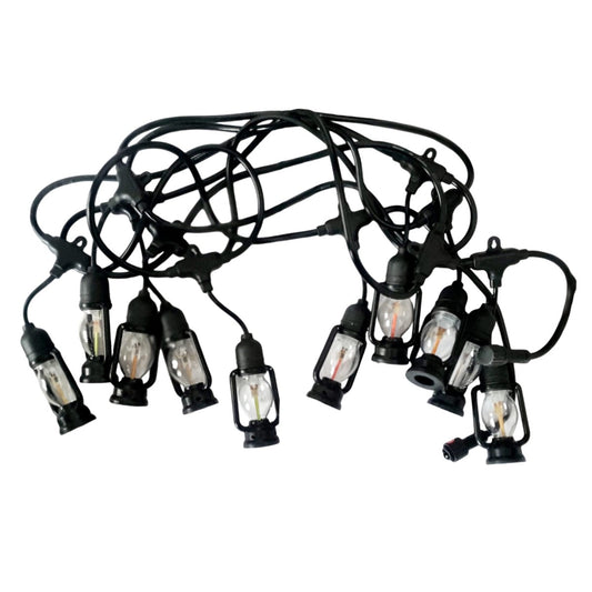 Ghirlanda luminoasa, decorativa, interconectabila, Naimeed D6114, 5m, 10 Becuri LED, Lumina Multicolor
