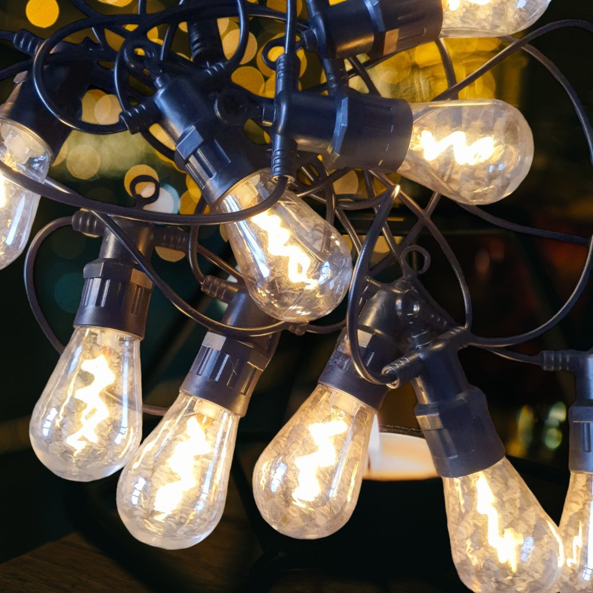 Ghirlanda luminoasa, decorativa, interconectabila, Naimeed D6118, 5m, 10 Becuri LED, Lumina Alb Rece