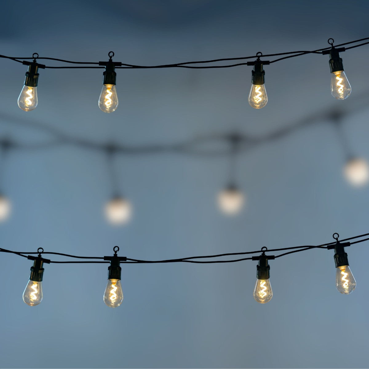 Ghirlanda luminoasa, decorativa, interconectabila, Naimeed D6117, 5m, 10 Becuri LED, Lumina Alb Cald