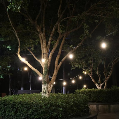 Ghirlanda luminoasa, solara, decorativa, interconectabila, Naimeed D6123, 5m, 10 Becuri LED, Lumina Alb Cald