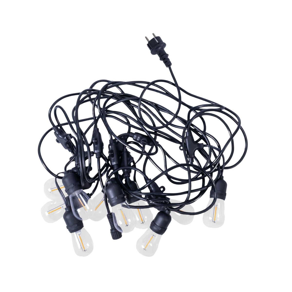 Ghirlanda luminoasa, decorativa, interconectabila, Naimeed D6121, 10m, 10 Becuri LED, Lumina Alb Rece