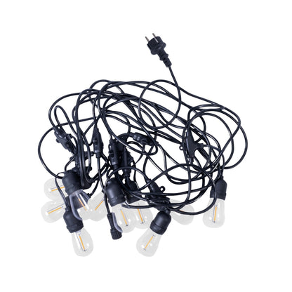 Ghirlanda luminoasa, decorativa, interconectabila, Naimeed D6121, 10m, 10 Becuri LED, Lumina Alb Rece