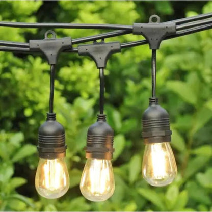 Ghirlanda luminoasa, decorativa, interconectabila, Naimeed D6122, 10m, 10 Becuri LED, Lumina Alb Cald
