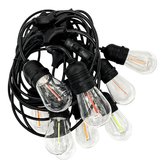 Ghirlanda luminoasa, solara, decorativa, interconectabila, Naimeed D6125, 5m, 10 Becuri LED, Lumina Multicolor