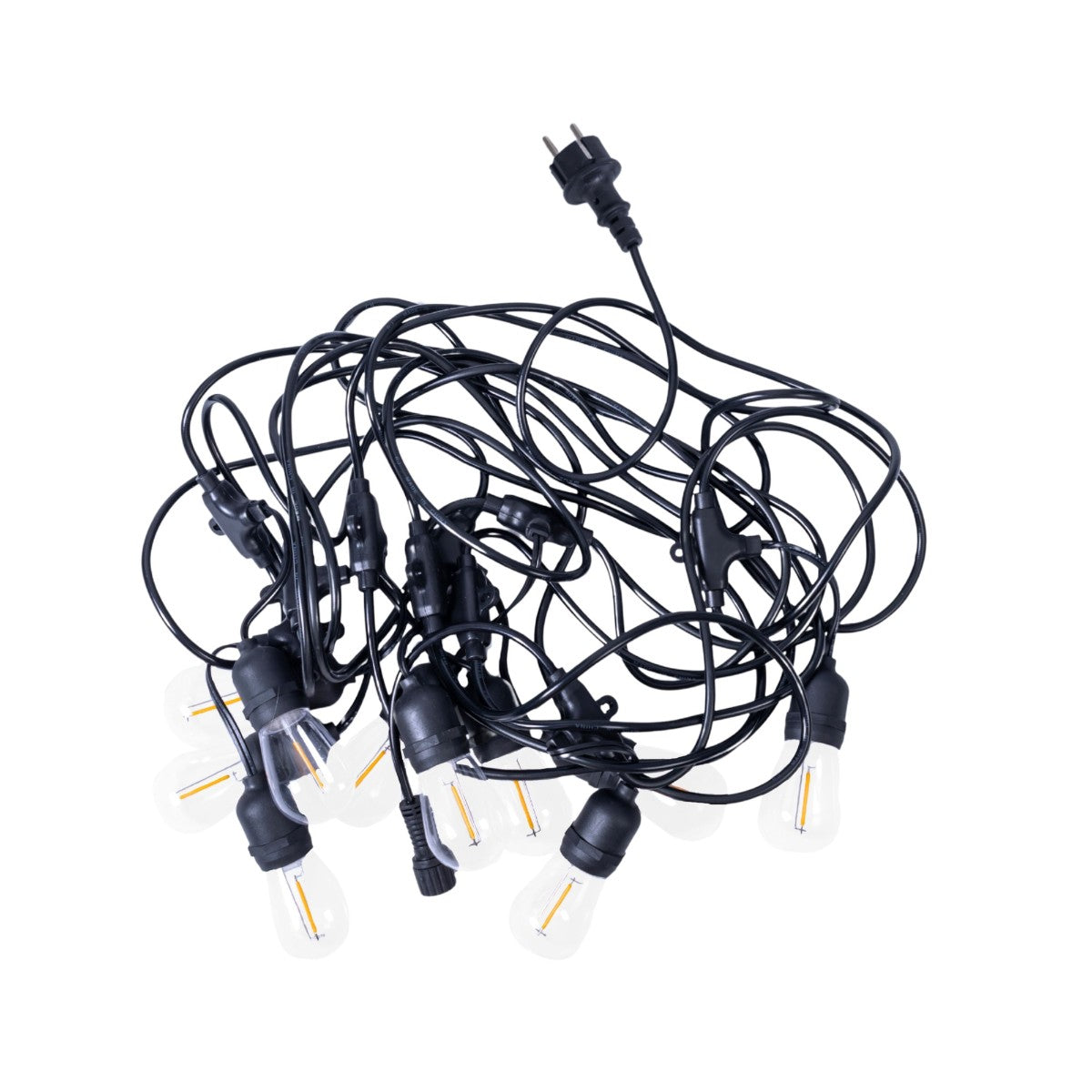 Ghirlanda luminoasa, decorativa, interconectabila, Naimeed D6126, 5m, 10 Becuri LED, Lumina Alb Cald