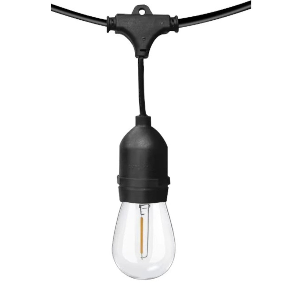 Ghirlanda luminoasa, decorativa, interconectabila, Naimeed D6126, 5m, 10 Becuri LED, Lumina Alb Cald