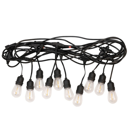 Ghirlanda luminoasa, decorativa, interconectabila, Naimeed D6126, 5m, 10 Becuri LED, Lumina Alb Cald