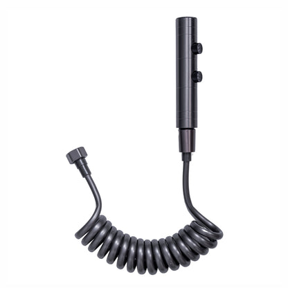 Coloana de dus, cu para fixa si para mobila, Naimeed D6139, 4 functii, otel inoxidabil, Gri