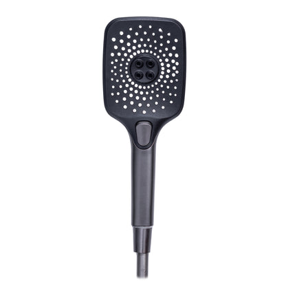 Coloana de dus, cu para fixa si para mobila, Naimeed D6143, 4 functii, otel inoxidabil, Argintiu