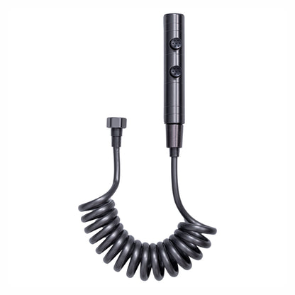 Coloana de dus, cu para fixa si para mobila, Naimeed D6145, 4 functii, otel inoxidabil, Gri