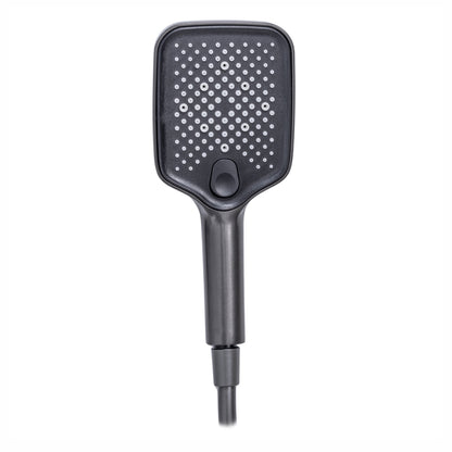 Coloana de dus, cu para fixa si para mobila, Naimeed D6147, 4 functii, otel inoxidabil, Gri