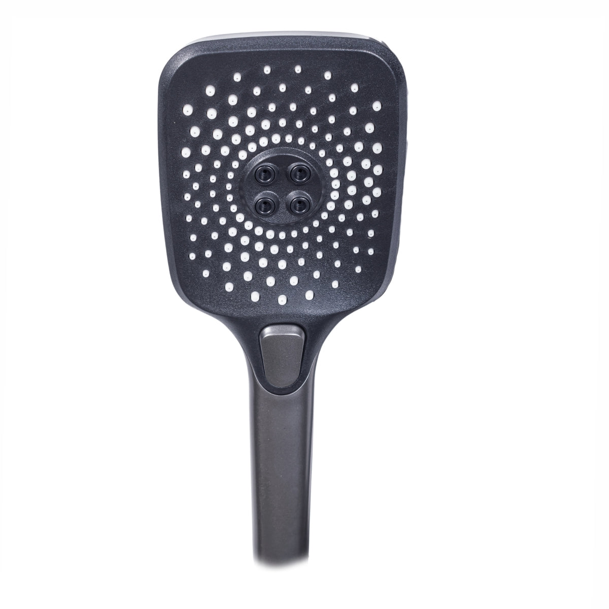 Coloana de dus, cu para fixa si para mobila, Naimeed D6160, 4 functii, otel inoxidabil, Gri