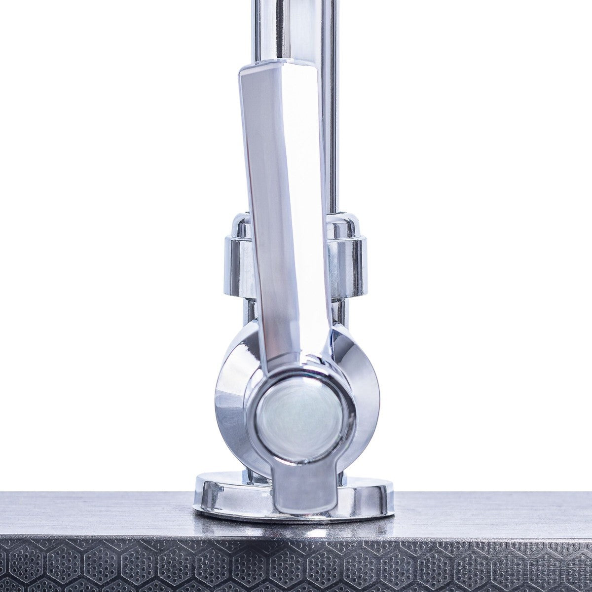 Baterie chiuveta pentru o singura alimentare cu apa, (cald sau rece), rotire 360°, cu doua moduri de jet ajustabil, Naimeed D6183, Argintiu