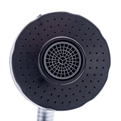 Baterie chiuveta pentru o singura alimentare cu apa, (cald sau rece), rotire 360°, cu doua moduri de jet ajustabil, Naimeed D6183, Argintiu