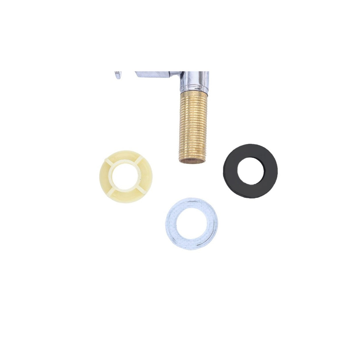 Baterie chiuveta pentru o singura alimentare cu apa, (cald sau rece), rotire 360°, cu doua moduri de jet ajustabil, Naimeed D6183, Argintiu