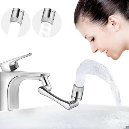 Extensie pivotanta pentru robinet, 2 moduri de pulverizare, Naimeed D6192, Argintiu