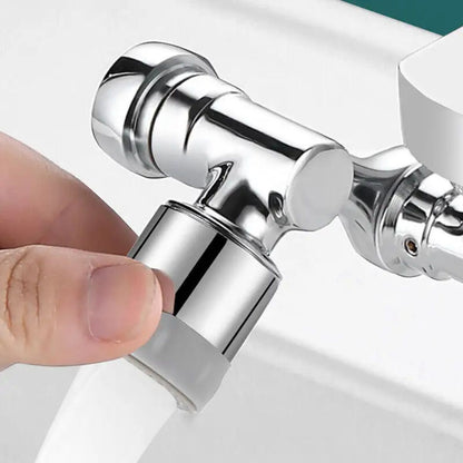 Extensie pivotanta pentru robinet, 2 moduri de pulverizare, Naimeed D6192, Argintiu