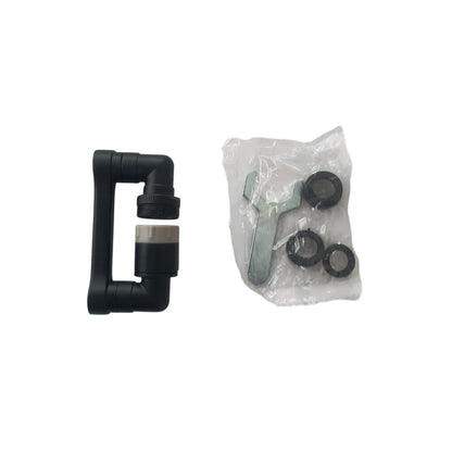 Extensie pivotanta pentru robinet, 2 moduri de pulverizare, Naimeed D6193, Negru